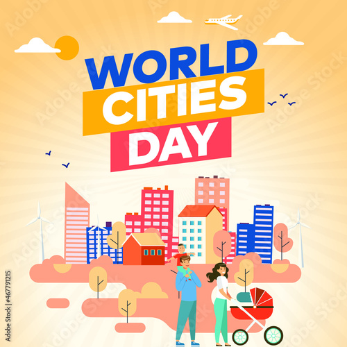 Dünya şehircilik günü ve çevre günü kutlu olsun.
Translation: World Cities Day. October 31. World Environment Day.