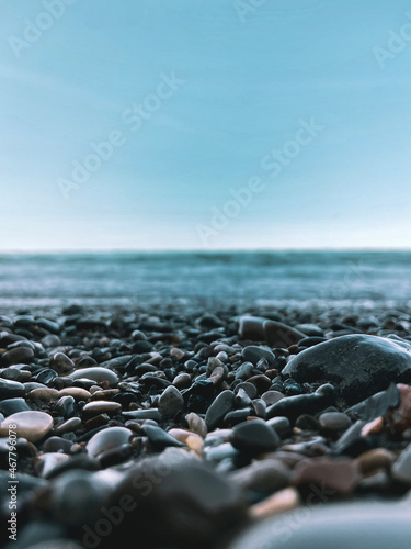 stones on the beach