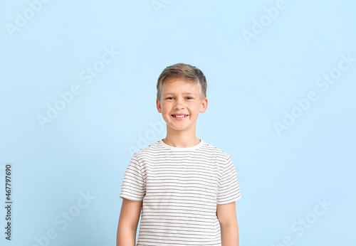 Portrait of smiling little ...