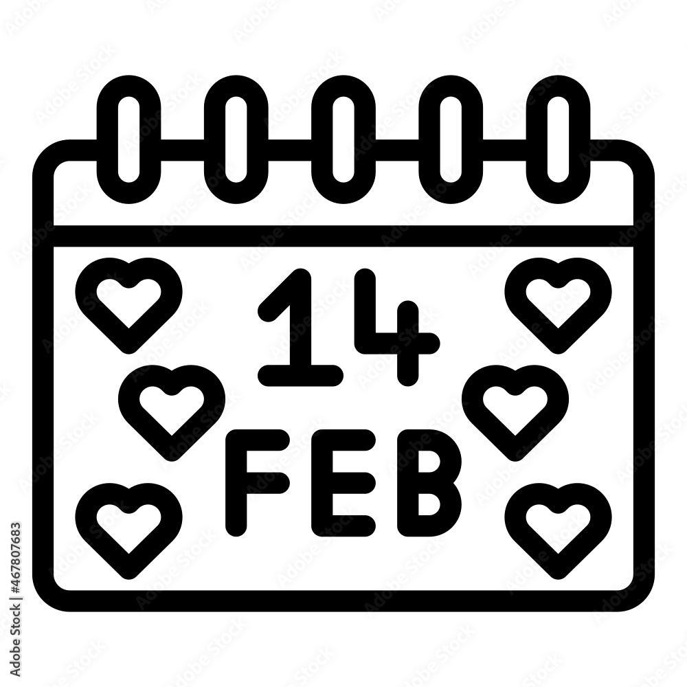 calendar line icon calendar line icon