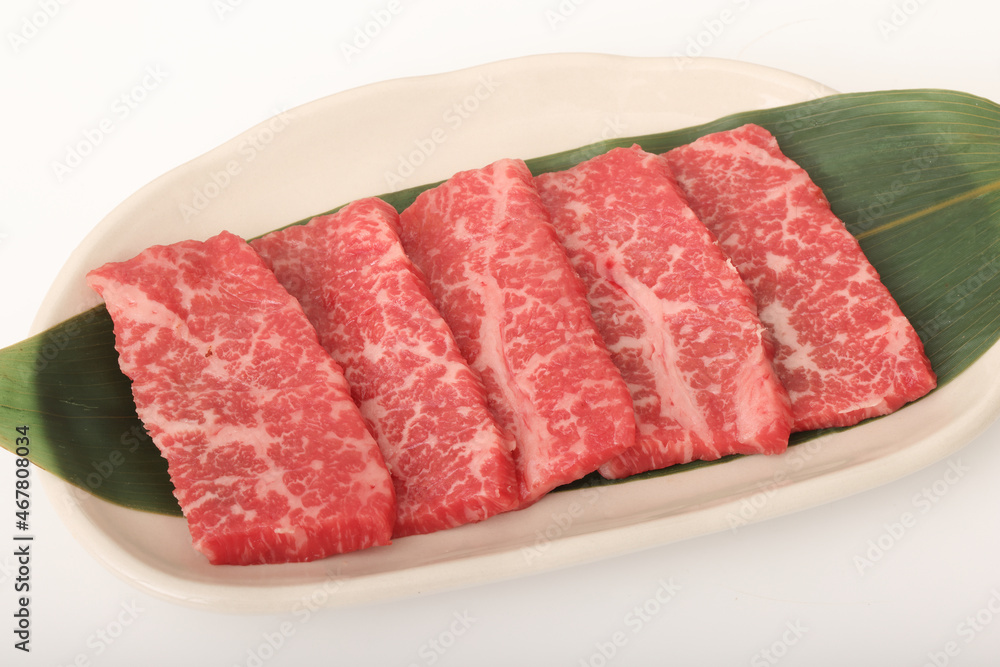 黒毛和牛 赤身カルビ焼肉用 (仙台牛) 黒毛和牛 赤身カルビ焼肉用 (仙台牛)