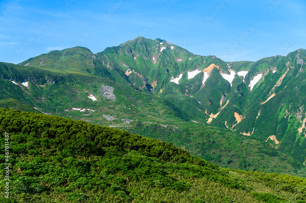 Obraz premium 富良野岳