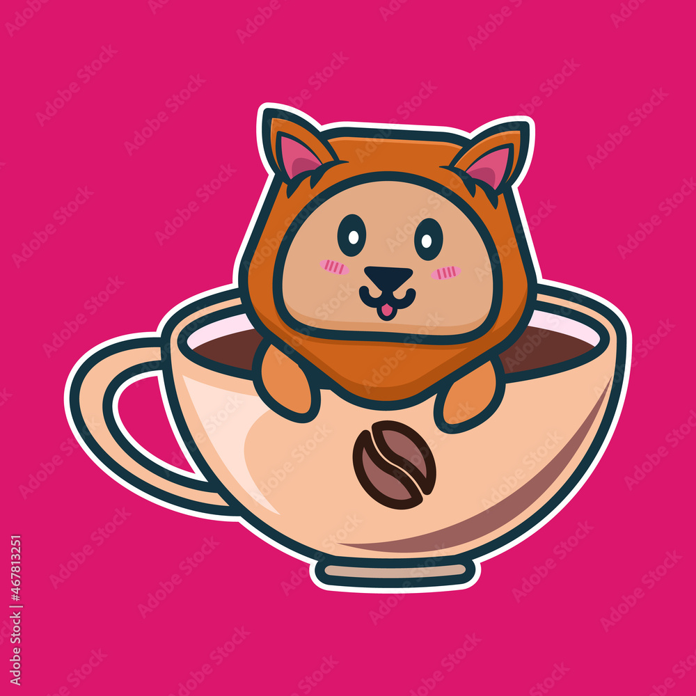 vector illustration of lion
in coffee vector illustration of lion
in coffee