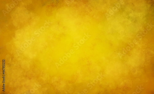 old gold background texture, elegant classy golden yellow color with border grunge
