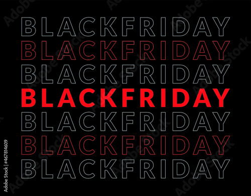 black friday layout outline