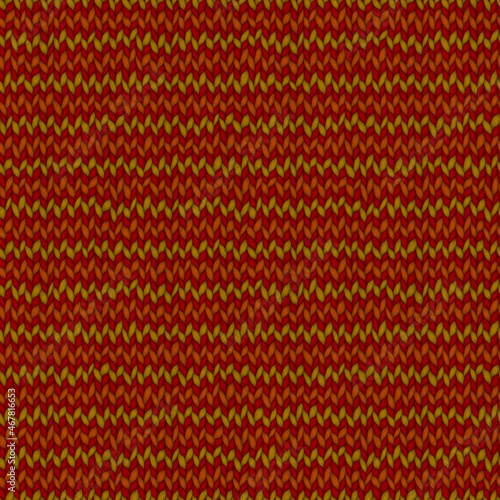 red and orange wool fabric seamless texture. fabric texture background. 