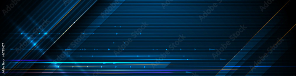 Vector abstract arrow and lines pattern design. Dynamic movement and motion blur over dark blue background. Illustration futuristic, Fast and High speed connection technology, cyberspace concept. Vector abstract arrow and lines pattern design. Dynamic movement and motion blur over dark blue background. Illustration futuristic, Fast and High speed connection technology, cyberspace concept.