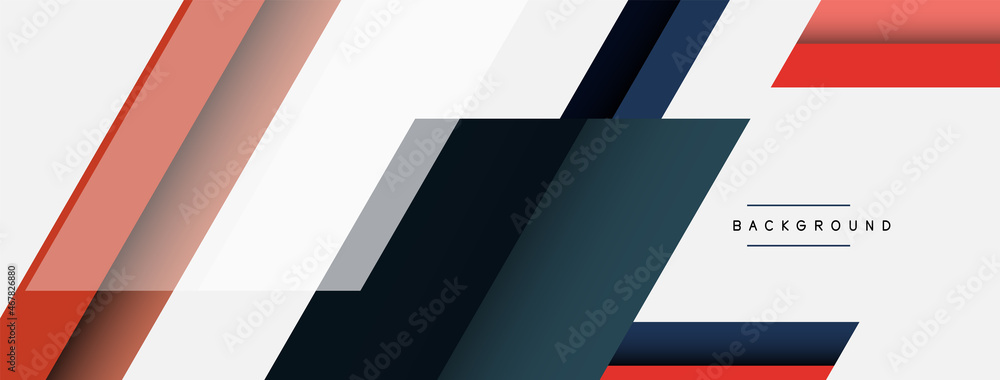 Obraz premium Background. Geometric diagonal square shapes and lines abstract composition. Vector illustration for wallpaper banner background or landing page