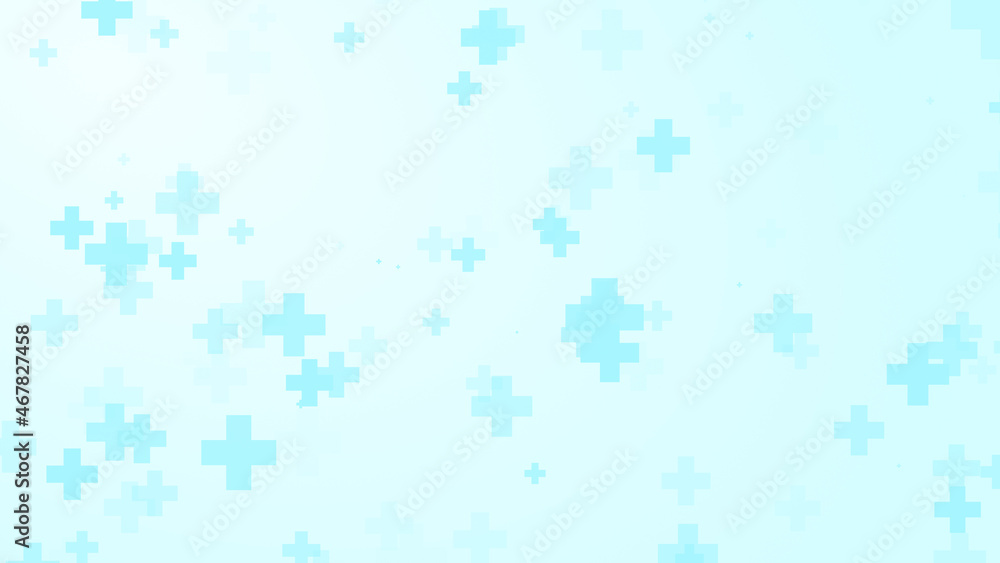Abstract medical blue cross pattern white background. Abstract medical blue cross pattern white background.