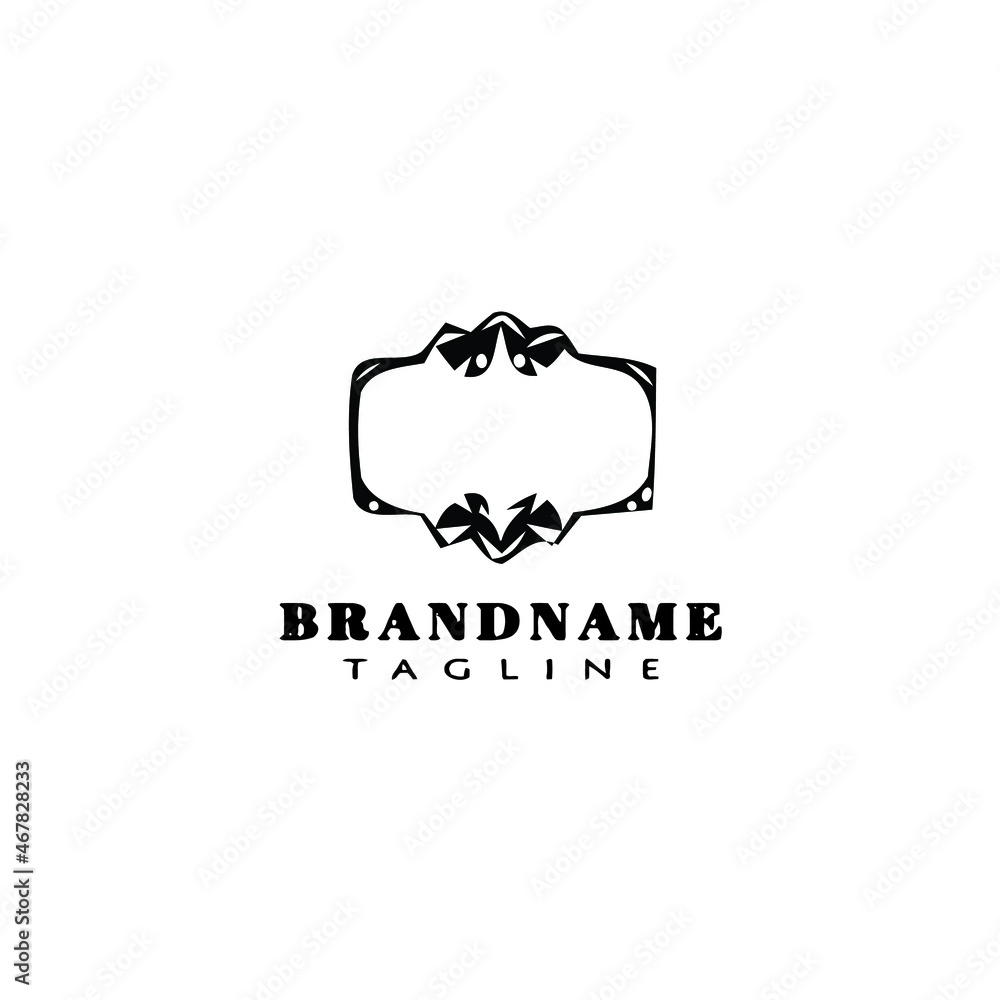 cigar label cartoon logo template icon design unique isolated vector illustration cigar label cartoon logo template icon design unique isolated vector illustration