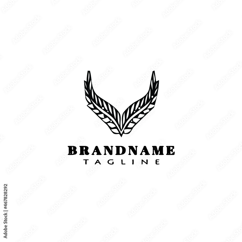 unique cigar label cartoon logo template icon design black isolated vector illustration unique cigar label cartoon logo template icon design black isolated vector illustration