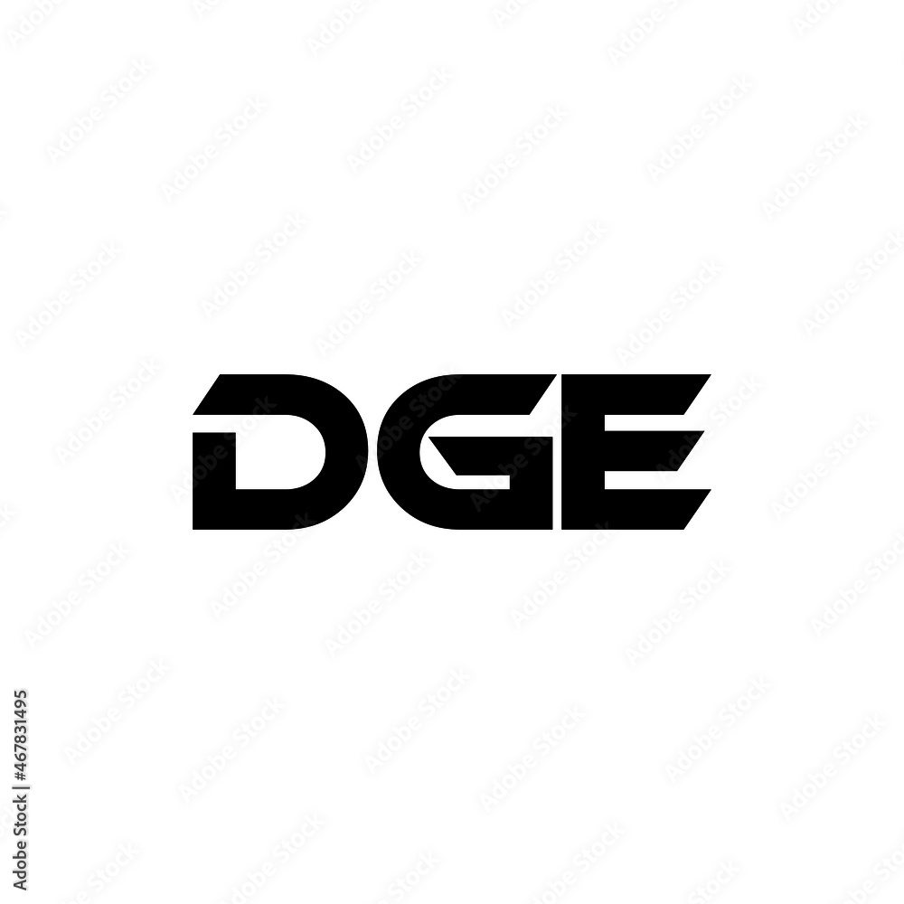 DGE letter logo design with white background in illustrator, vector logo modern alphabet font overlap style. calligraphy designs for logo, Poster, Invitation, etc. DGE letter logo design with white background in illustrator, vector logo modern alphabet font overlap style. calligraphy designs for logo, Poster, Invitation, etc.