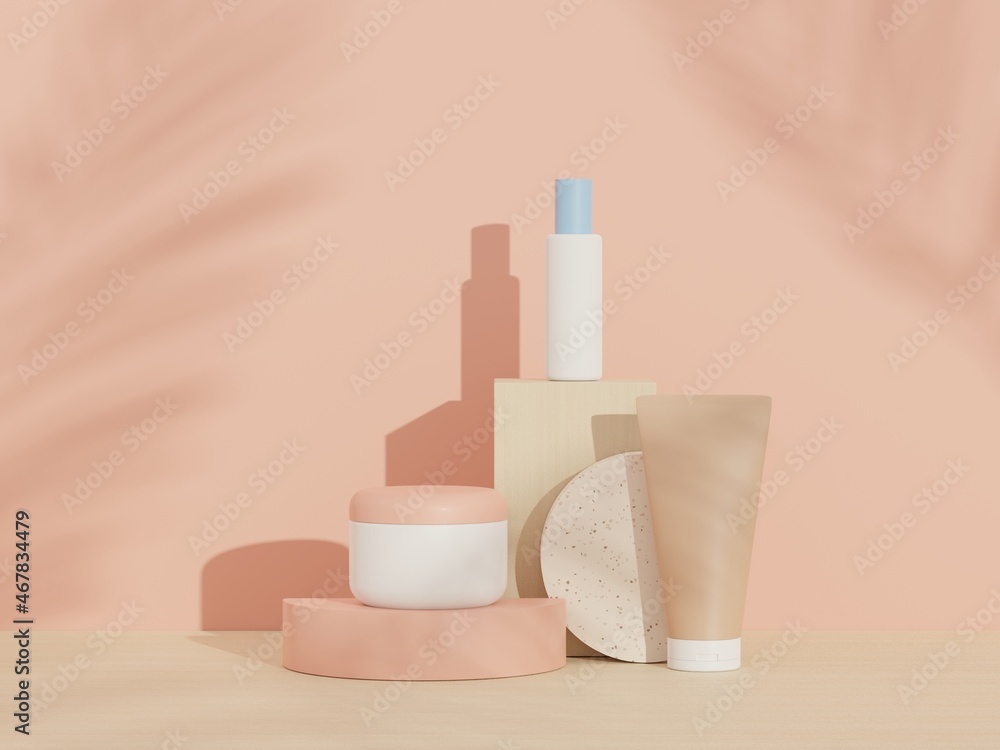 3d render of blank cosmetics skincare product or packaging for mock up. Terrazzo design. Beauty soap and spa concept. Lotion oil moisture for skin health. Premium and luxury design for branding. 3d render of blank cosmetics skincare product or packaging for mock up. Terrazzo design. Beauty soap and spa concept. Lotion oil moisture for skin health. Premium and luxury design for branding.