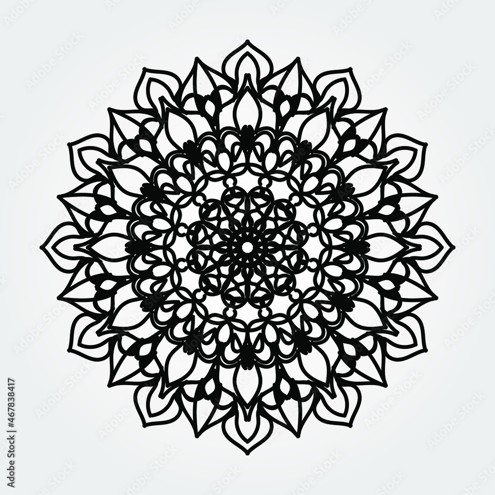 decorative concept abstract mandala illustration. EPS 10 decorative concept abstract mandala illustration. EPS 10