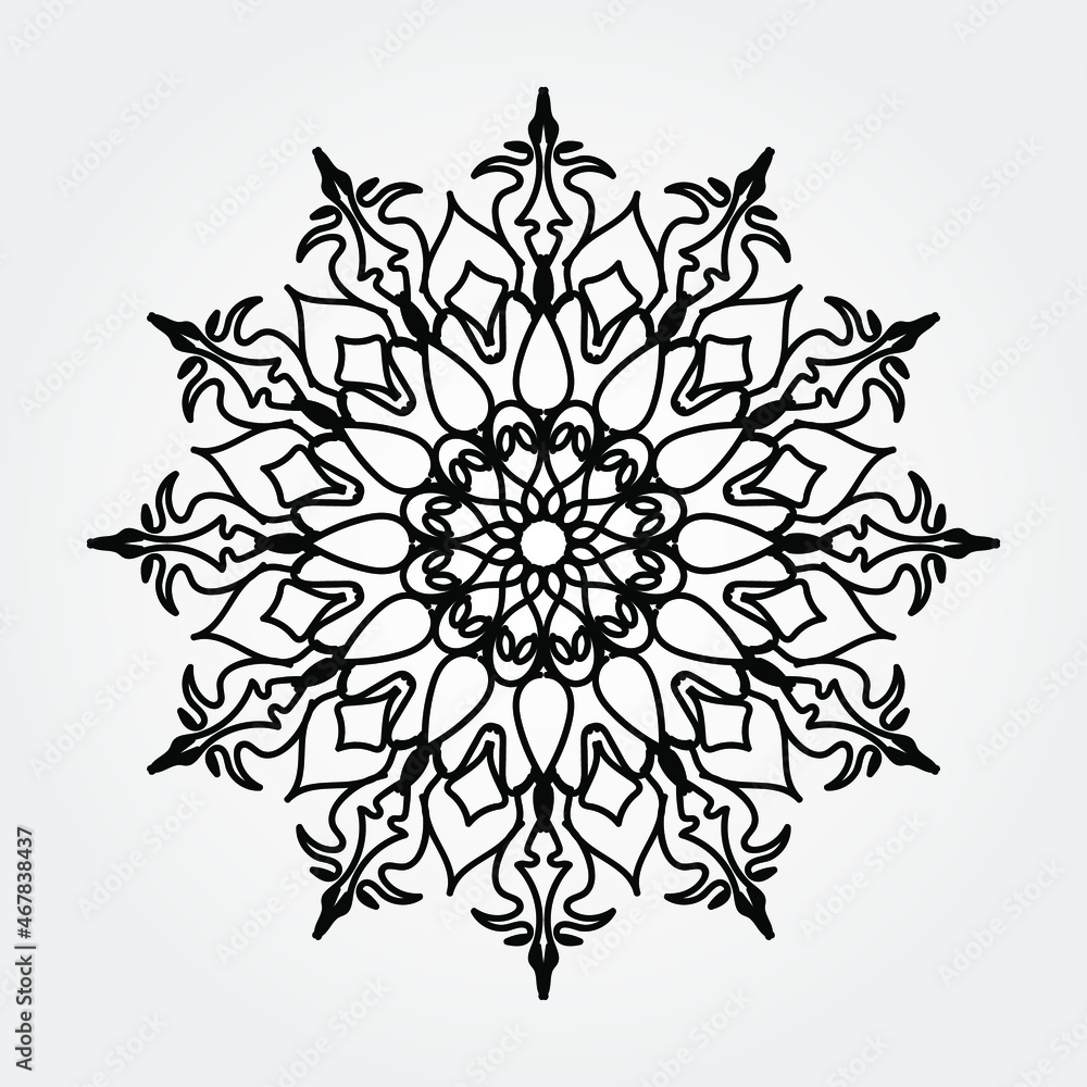 decorative concept abstract mandala illustration. EPS 10 decorative concept abstract mandala illustration. EPS 10