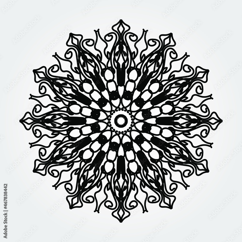 decorative concept abstract mandala illustration. EPS 10 decorative concept abstract mandala illustration. EPS 10