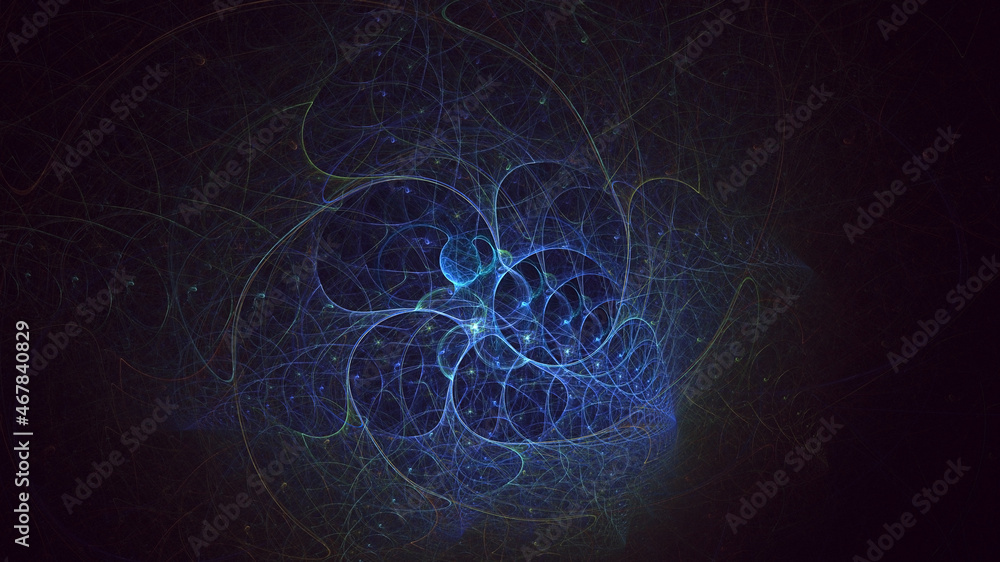 3D rendering abstract colorful fractal light background 3D rendering abstract colorful fractal light background