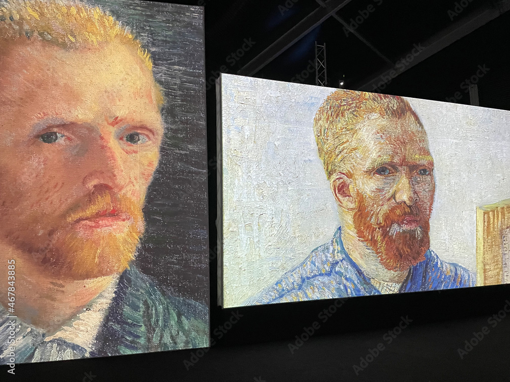 Brisbane, Queensland/Australia October 29 2021 Van Gogh Alive