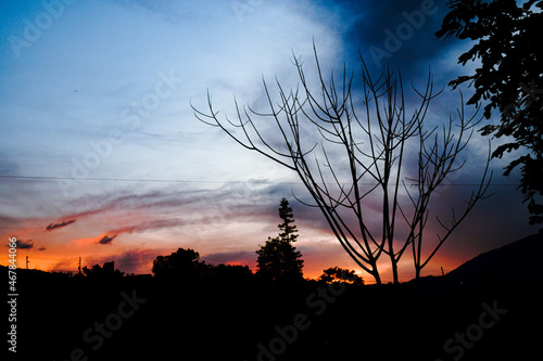 Atardecer. 