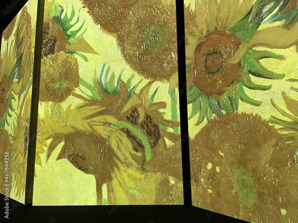 Brisbane, Queensland/Australia October 29 2021 Van Gogh Alive