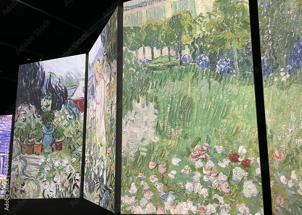 Brisbane, Queensland/Australia October 29 2021 Van Gogh Alive