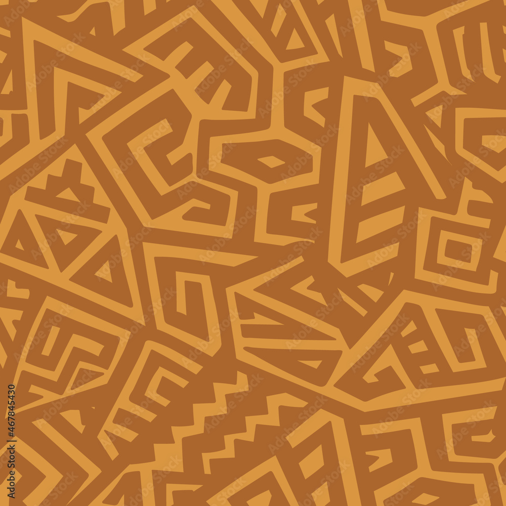 Unique Geometric Vector Seamless Pattern made in ethnic style. Aztec textile print. African traditional design. Creative boho pattern. Perfect for site backgrounds, wrapping paper and fabric design. Unique Geometric Vector Seamless Pattern made in ethnic style. Aztec textile print. African traditional design. Creative boho pattern. Perfect for site backgrounds, wrapping paper and fabric design.