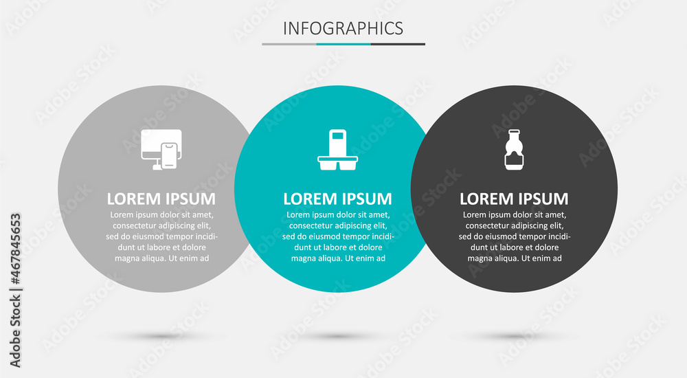 Set Coffee cup to go, Online ordering food and Sauce bottle. Business infographic template. Vector Set Coffee cup to go, Online ordering food and Sauce bottle. Business infographic template. Vector