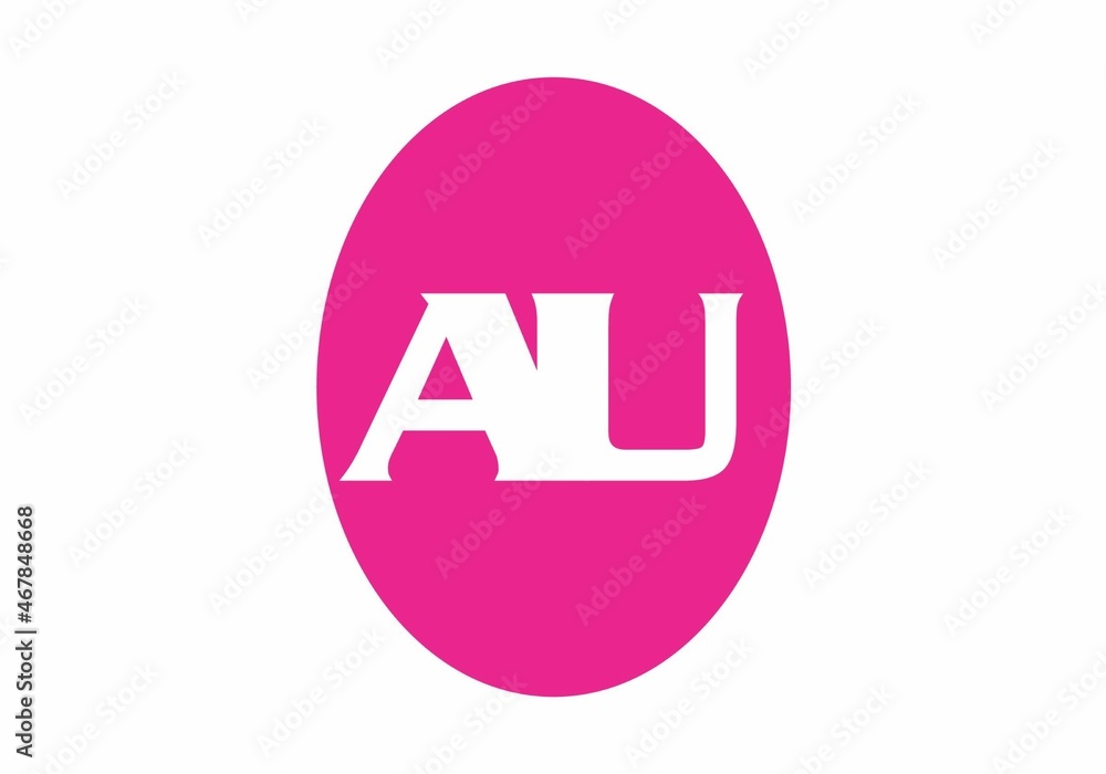 Graphic shape of AU initial letter Graphic shape of AU initial letter