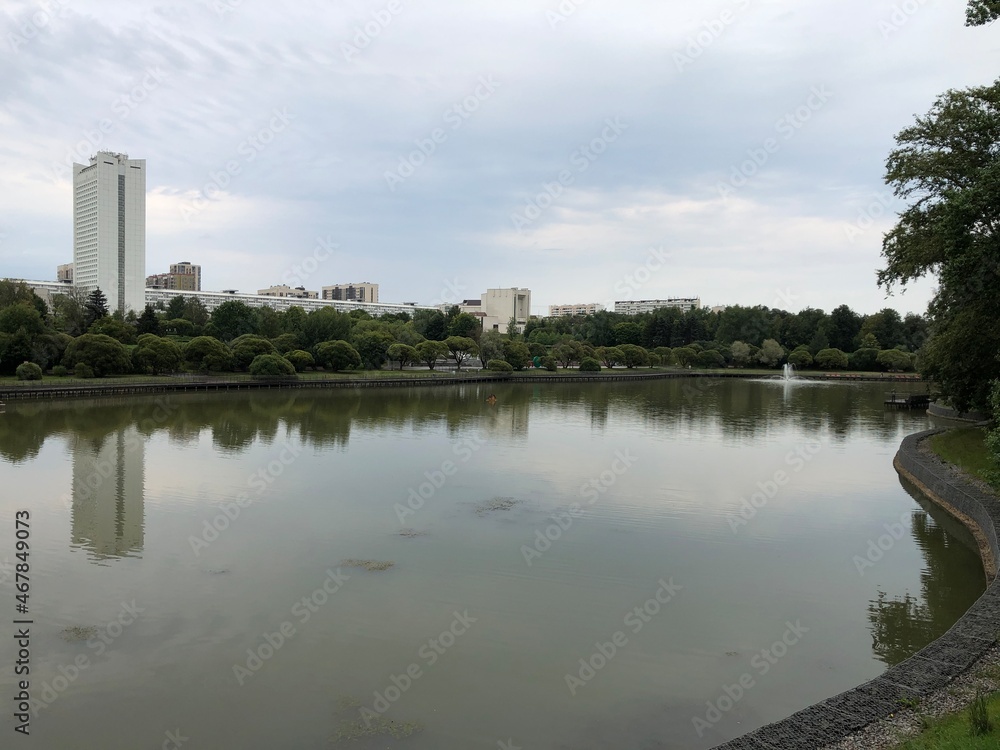 The big city pond Zelenograd