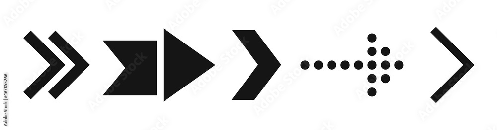 Arrows black set icons. Arrow collection. Modern arrows. Arrows black set icons. Arrow collection. Modern arrows.