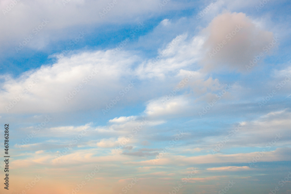 Fototapeta premium 空、雲、背景