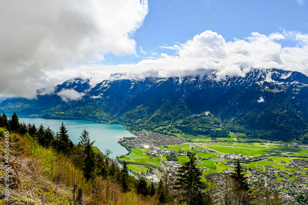 Interlaken, Harder Kulm, Brienzersee, Bönigen, Matten, Schynige Platte