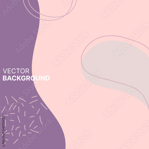 Abstract background. Modern design template in minimal style. Stylish cover for beauty presentation, branding design.