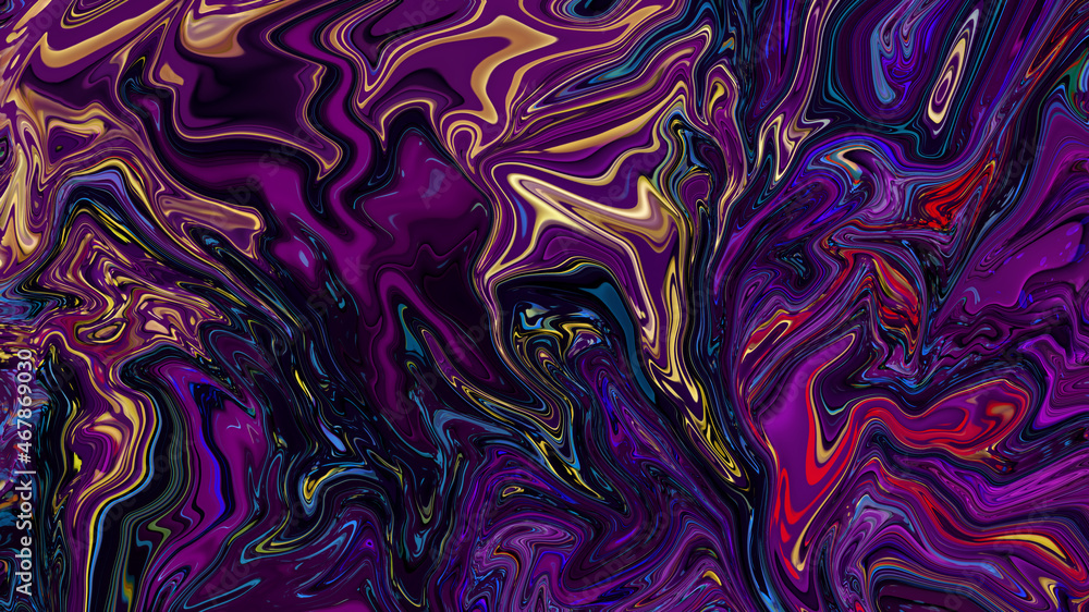 Fototapeta premium Abstract fantasy textured multicolored background