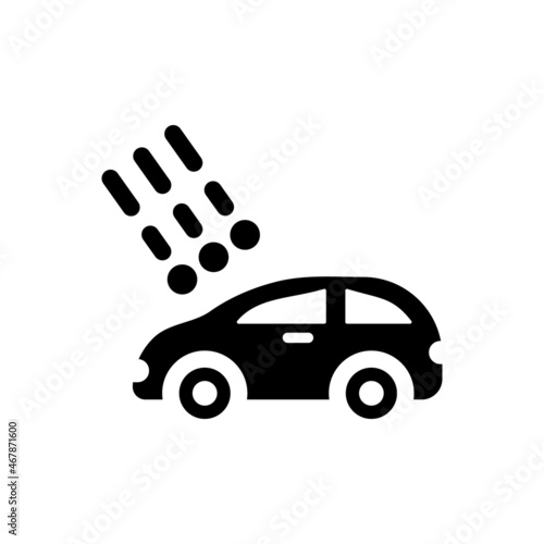 Damage hail vehicle icon