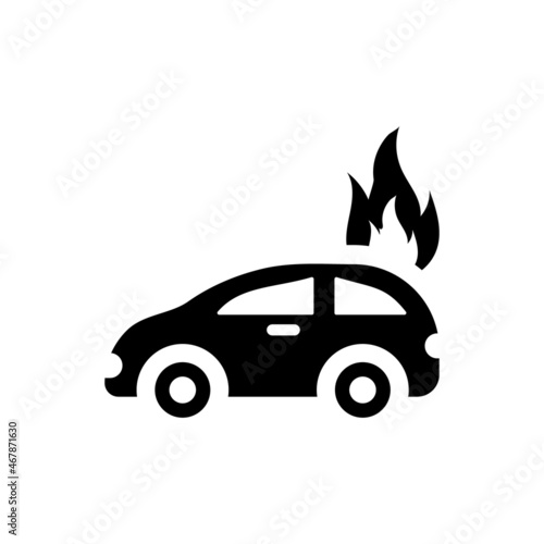 Auto insurance vehicle icon