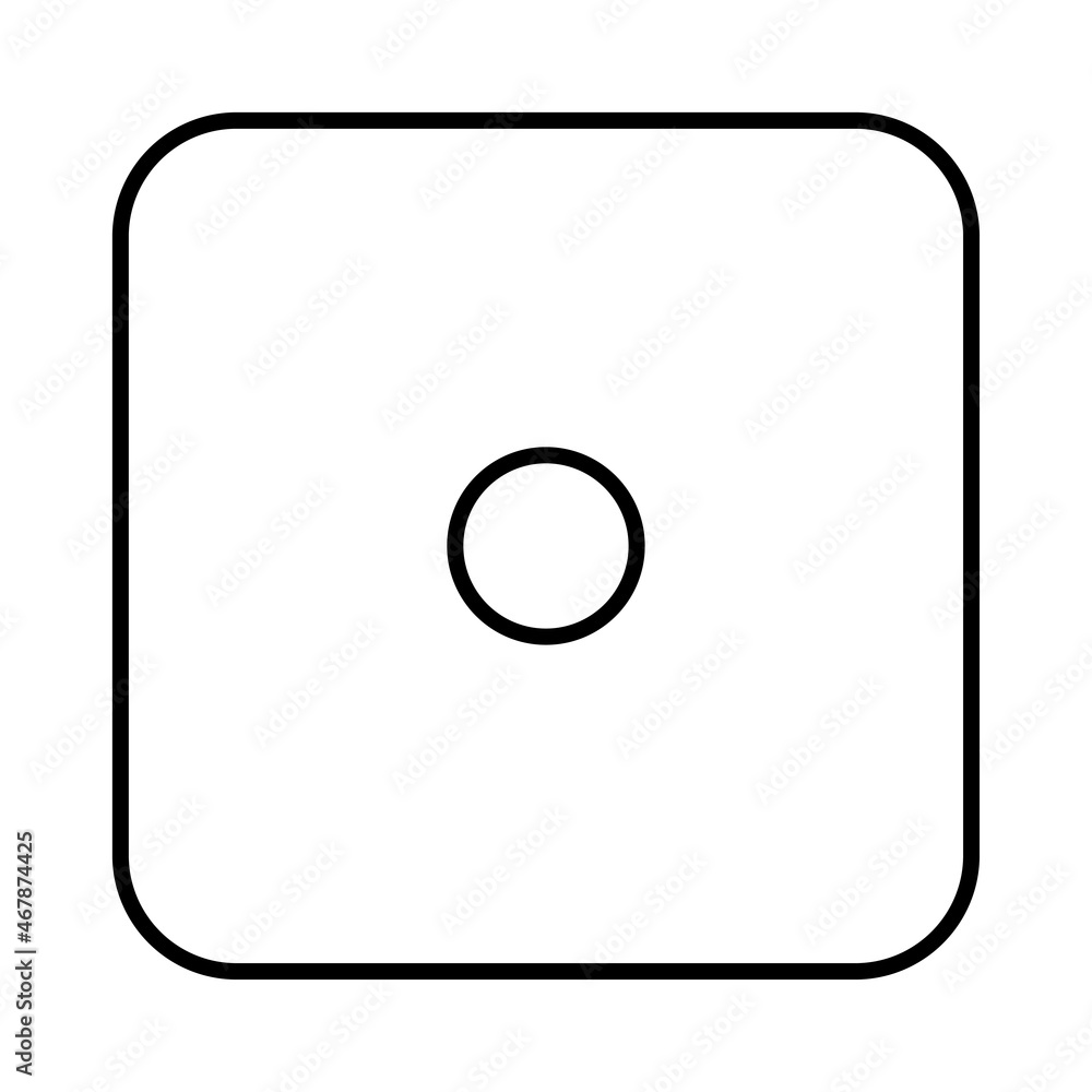 Dice icon isolated on white background. Gambling symbol modern, simple, vector, icon for website design, mobile app, ui. Vector Illustration Dice icon isolated on white background. Gambling symbol modern, simple, vector, icon for website design, mobile app, ui. Vector Illustration