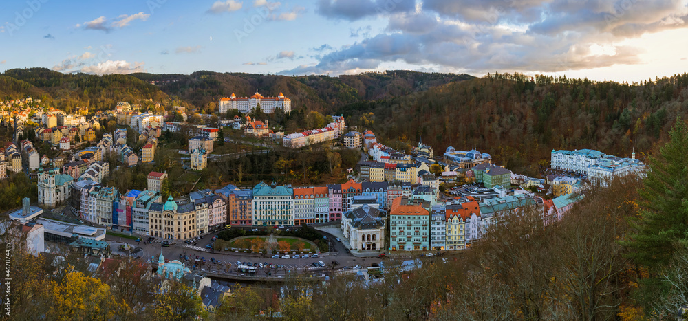 Karlovy Vary in Czech Republic