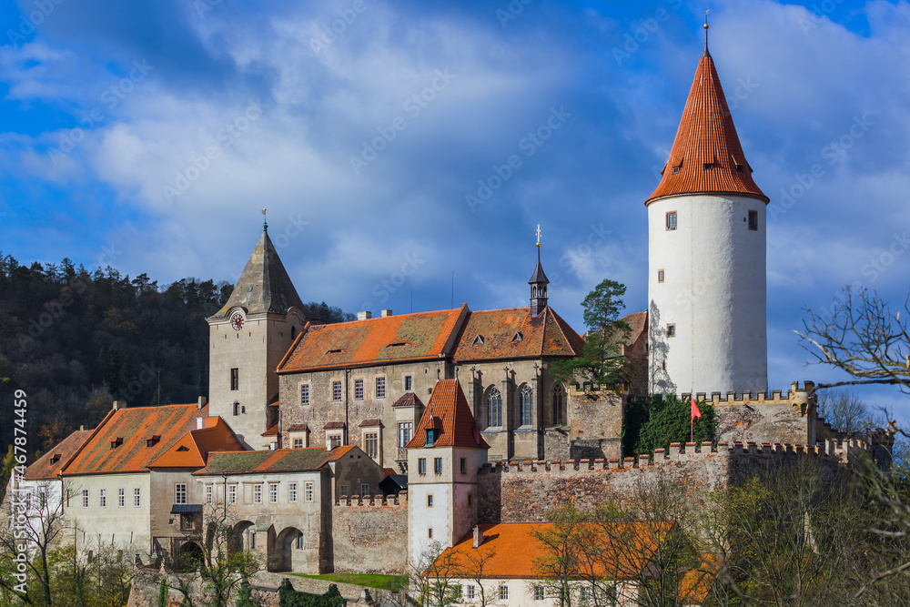 Castle Krivoklat in Czech Republic