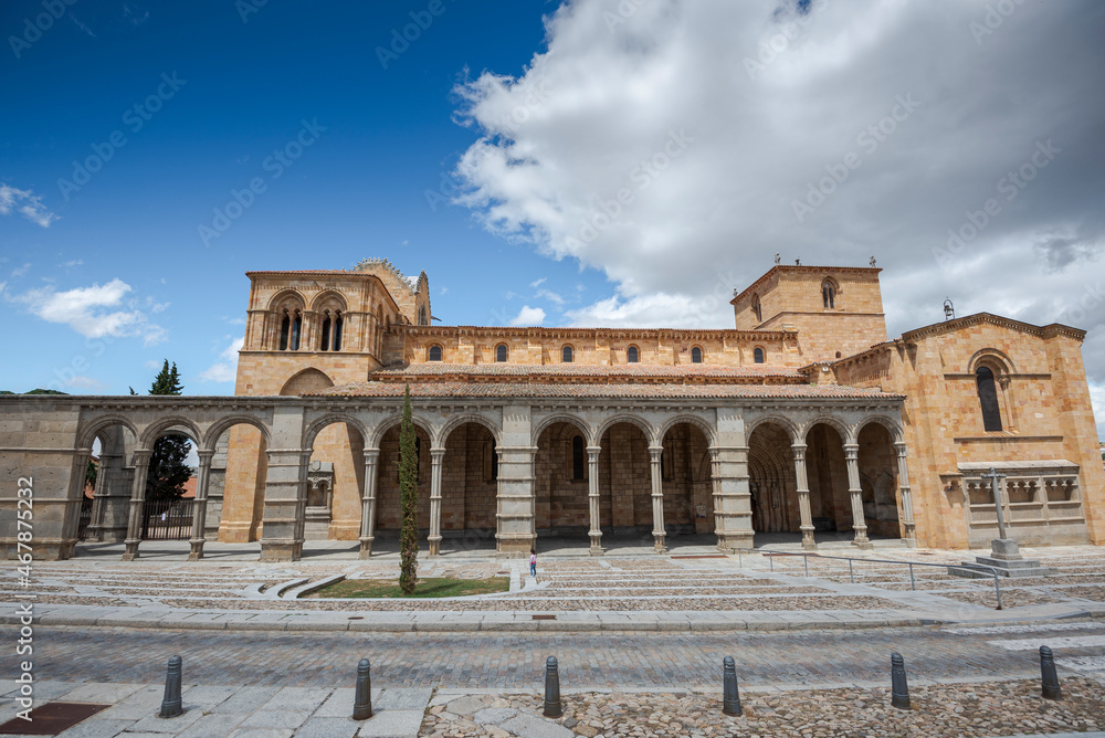 Basilica of San Vicente. It is a Catholic church and one of the best examples of Romanesque architecture in the country