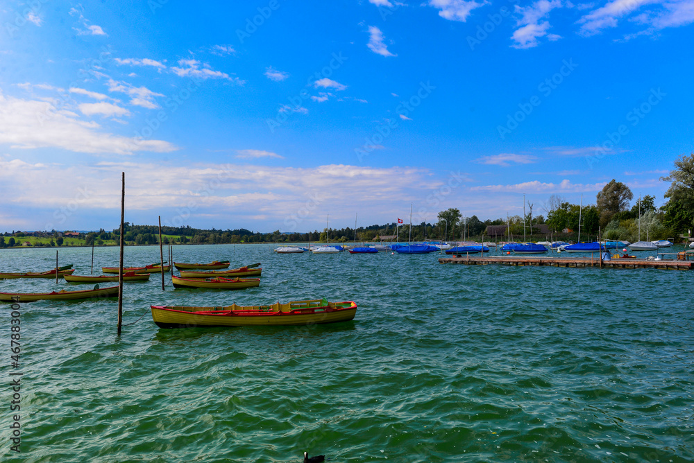 Pfäffiker Seequai - Pfäffikon am Pfäffikersee im Zürcher Oberland, Schweiz Pfäffiker Seequai - Pfäffikon am Pfäffikersee im Zürcher Oberland, Schweiz