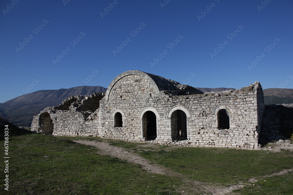 historical townside of Berat Albania