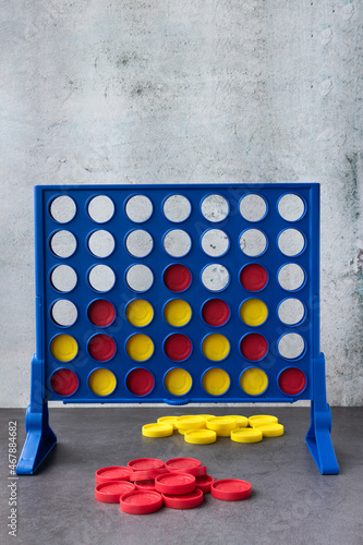 Classic strategy game connect 4