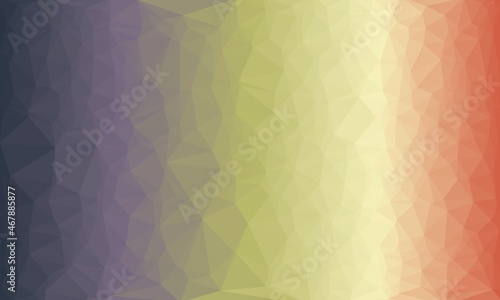 vibrant colorful geometric background with mosaic design