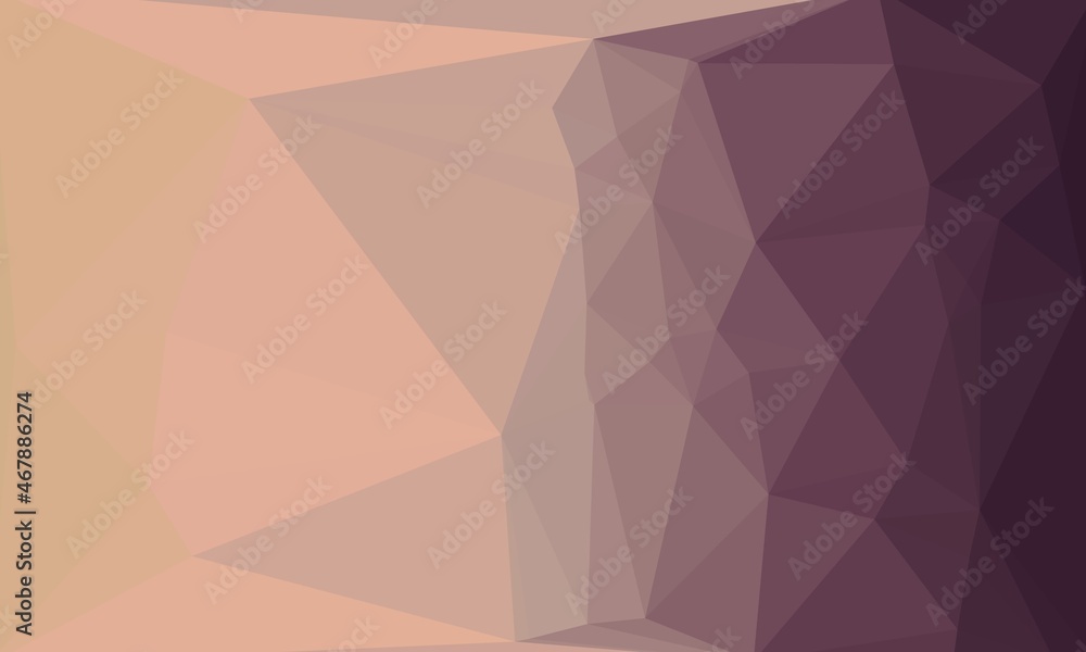 Fototapeta premium vibrant minimal multicolored polygonal background