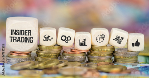 Принти на полотні Insider Trading