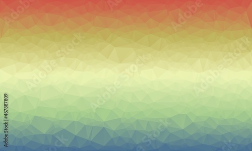 Wallpaper Mural vibrant minimal multicolored polygonal background Torontodigital.ca