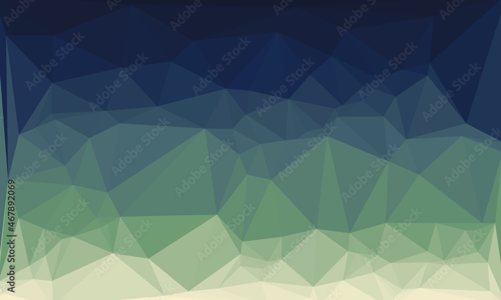 Obraz premium vibrant minimal multicolored polygonal background