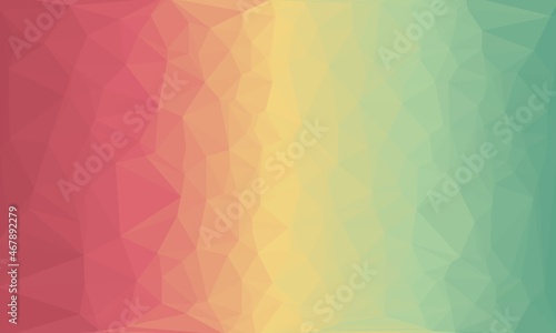 vibrant abstract multicolored background with poly pattern