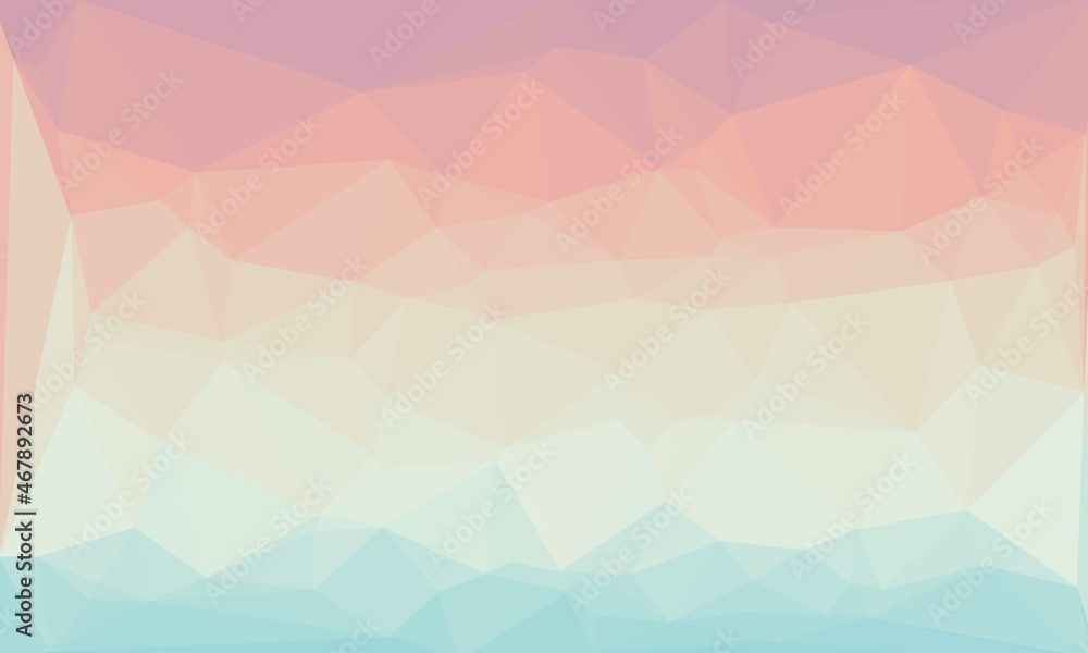 Fototapeta premium vibrant abstract multicolored background with poly pattern
